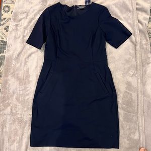 Lands’end Ponte Sheath Dress in petites